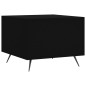 vidaXL Mesa de centro madera de ingeniería negro 50x50x40 cm vidaXL Mesa de centro madera de ingeniería negro 50x50x40 cm
