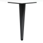 vidaXL Mesita de noche madera de ingeniería blanco brillo 40x35x47,5cm vidaXL Mesita de noche madera de ingeniería blanco brillo 40x35x47,5cm