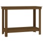 vidaXL Banco de trabajo madera maciza de pino marrón miel 110x50x80 cm vidaXL Banco de trabajo madera maciza de pino marrón miel 110x50x80 cm
