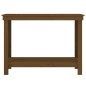 vidaXL Banco de trabajo madera maciza de pino marrón miel 110x50x80 cm vidaXL Banco de trabajo madera maciza de pino marrón miel 110x50x80 cm