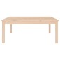 vidaXL Mesa de centro de madera maciza de pino 100x100x40 cm vidaXL Mesa de centro de madera maciza de pino 100x100x40 cm