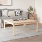 vidaXL Mesa de centro de madera maciza de pino 100x100x40 cm vidaXL Mesa de centro de madera maciza de pino 100x100x40 cm