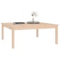 vidaXL Mesa de centro de madera maciza de pino 100x100x40 cm vidaXL Mesa de centro de madera maciza de pino 100x100x40 cm