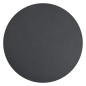 vidaXL Mesa de centro de MDF y hierro negro 48 cm