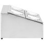 vidaXL Soporte bandeja Gastronorm con 4 bandejas 1/6 acero inoxidable vidaXL Soporte bandeja Gastronorm con 4 bandejas 1/6 acero inoxidable