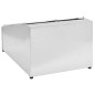 vidaXL Soporte bandeja Gastronorm con 4 bandejas 1/6 acero inoxidable vidaXL Soporte bandeja Gastronorm con 4 bandejas 1/6 acero inoxidable