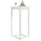 vidaXL Mesa alta de bar madera maciza de pino blanco 60x60x110 cm vidaXL Mesa alta de bar madera maciza de pino blanco 60x60x110 cm