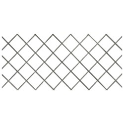vidaXL Vallas enrejado 5 uds madera maciza de abeto gris 180x80 cm 