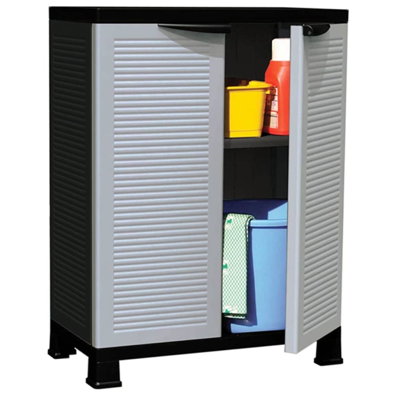 vidaXL Armario de plástico 68x39x92 cm vidaXL Armario de plástico 68x39x92 cm