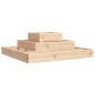 vidaXL Jardinera de madera maciza de pino 80x80x27 cm vidaXL Jardinera de madera maciza de pino 80x80x27 cm