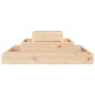 vidaXL Jardinera de madera maciza de pino 80x80x27 cm vidaXL Jardinera de madera maciza de pino 80x80x27 cm