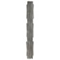 vidaXL Vallas enrejado 5 uds madera maciza de abeto gris 180x80 cm vidaXL Vallas enrejado 5 uds madera maciza de abeto gris 180x80 cm