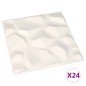 vidaXL Paneles de pared 3D 24 unidades 0,5x0,5 m 6 m² vidaXL Paneles de pared 3D 24 unidades 0,5x0,5 m 6 m²