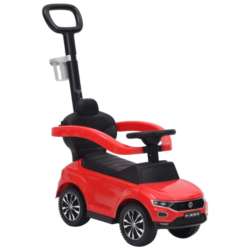 vidaXL Coche correpasillos Volkswagen T-Roc rojo vidaXL Coche correpasillos Volkswagen T-Roc rojo