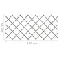 vidaXL Vallas enrejado 5 uds madera maciza de abeto gris 180x80 cm vidaXL Vallas enrejado 5 uds madera maciza de abeto gris 180x80 cm