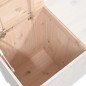 vidaXL Baúl para la colada madera maciza de pino blanco 88,5x44x76 cm vidaXL Baúl para la colada madera maciza de pino blanco 88,5x44x76 cm