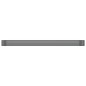 vidaXL Jardinera arriate acero recubrimiento polvo gris 507x100x36 cm vidaXL Jardinera arriate acero recubrimiento polvo gris 507x100x36 cm