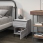 vidaXL Mesita de noche gris Sonoma 40x35x50 cm vidaXL Mesita de noche gris Sonoma 40x35x50 cm