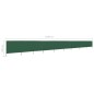 vidaXL Paravientos de 9 paneles tela verde 1200x160 cm vidaXL Paravientos de 9 paneles tela verde 1200x160 cm