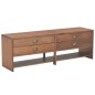 vidaXL Mueble para TV con 4 cajones madera maciza acacia 120x30x40 cm vidaXL Mueble para TV con 4 cajones madera maciza acacia 120x30x40 cm