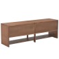 vidaXL Mueble para TV con 4 cajones madera maciza acacia 120x30x40 cm vidaXL Mueble para TV con 4 cajones madera maciza acacia 120x30x40 cm