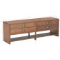 vidaXL Mueble para TV con 4 cajones madera maciza acacia 120x30x40 cm vidaXL Mueble para TV con 4 cajones madera maciza acacia 120x30x40 cm