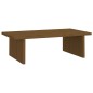 vidaXL Soporte de monitor madera maciza pino marrón miel 50x27x15 cm vidaXL Soporte de monitor madera maciza pino marrón miel 50x27x15 cm