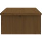 vidaXL Soporte de monitor madera maciza pino marrón miel 50x27x15 cm vidaXL Soporte de monitor madera maciza pino marrón miel 50x27x15 cm