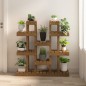 vidaXL Soporte plantas madera maciza pino marrón miel 104,5x25x109,5cm vidaXL Soporte plantas madera maciza pino marrón miel 104,5x25x109,5cm