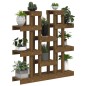 vidaXL Soporte plantas madera maciza pino marrón miel 104,5x25x109,5cm vidaXL Soporte plantas madera maciza pino marrón miel 104,5x25x109,5cm