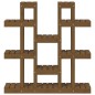 vidaXL Soporte plantas madera maciza pino marrón miel 104,5x25x109,5cm vidaXL Soporte plantas madera maciza pino marrón miel 104,5x25x109,5cm