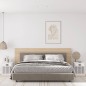 vidaXL Mesitas de noche 2 unidades color blanco 43x36x50 cm vidaXL Mesitas de noche 2 unidades color blanco 43x36x50 cm