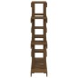 vidaXL Soporte plantas madera maciza pino marrón miel 104,5x25x109,5cm vidaXL Soporte plantas madera maciza pino marrón miel 104,5x25x109,5cm