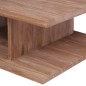 vidaXL Mesa de centro de madera maciza de teca 170x70x30 cm vidaXL Mesa de centro de madera maciza de teca 170x70x30 cm