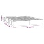 vidaXL Estructura de cama madera maciza negro 120x200 cm vidaXL Estructura de cama madera maciza negro 120x200 cm