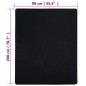 vidaXL Sábanas bajeras jersey 2 uds algodón negro 90x200 cm vidaXL Sábanas bajeras jersey 2 uds algodón negro 90x200 cm