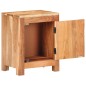 vidaXL Mesita de noche de madera maciza de acacia 40x30x50 cm vidaXL Mesita de noche de madera maciza de acacia 40x30x50 cm