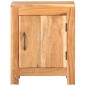 vidaXL Mesita de noche de madera maciza de acacia 40x30x50 cm vidaXL Mesita de noche de madera maciza de acacia 40x30x50 cm