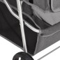 vidaXL Cochecito para perros plegable tela oxford gris 80x46x98 cm vidaXL Cochecito para perros plegable tela oxford gris 80x46x98 cm