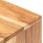 vidaXL Mesita de noche de madera maciza de acacia 40x30x50 cm vidaXL Mesita de noche de madera maciza de acacia 40x30x50 cm