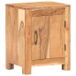 vidaXL Mesita de noche de madera maciza de acacia 40x30x50 cm vidaXL Mesita de noche de madera maciza de acacia 40x30x50 cm