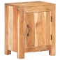 vidaXL Mesita de noche de madera maciza de acacia 40x30x50 cm vidaXL Mesita de noche de madera maciza de acacia 40x30x50 cm