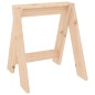 vidaXL Taburetes 2 unidades madera maciza de pino 40x40x45 cm vidaXL Taburetes 2 unidades madera maciza de pino 40x40x45 cm