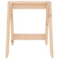 vidaXL Taburetes 2 unidades madera maciza de pino 40x40x45 cm vidaXL Taburetes 2 unidades madera maciza de pino 40x40x45 cm