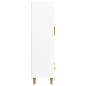 vidaXL Aparador de madera contrachapada blanco 70x31x115 cm vidaXL Aparador de madera contrachapada blanco 70x31x115 cm