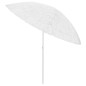 vidaXL Sombrilla de playa Hawaii blanca 300 cm vidaXL Sombrilla de playa Hawaii blanca 300 cm