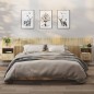 vidaXL Mesita de noche de pared 2 uds color roble Sonoma vidaXL Mesita de noche de pared 2 uds color roble Sonoma