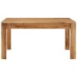 vidaXL Mesa de centro de madera maciza de acacia 80x80x40 cm vidaXL Mesa de centro de madera maciza de acacia 80x80x40 cm