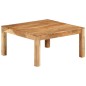 vidaXL Mesa de centro de madera maciza de acacia 80x80x40 cm vidaXL Mesa de centro de madera maciza de acacia 80x80x40 cm