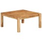vidaXL Mesa de centro de madera maciza de acacia 80x80x40 cm vidaXL Mesa de centro de madera maciza de acacia 80x80x40 cm